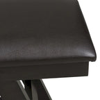 Banc Lawson en expresso foncé
