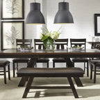 Banc Lawson en expresso foncé