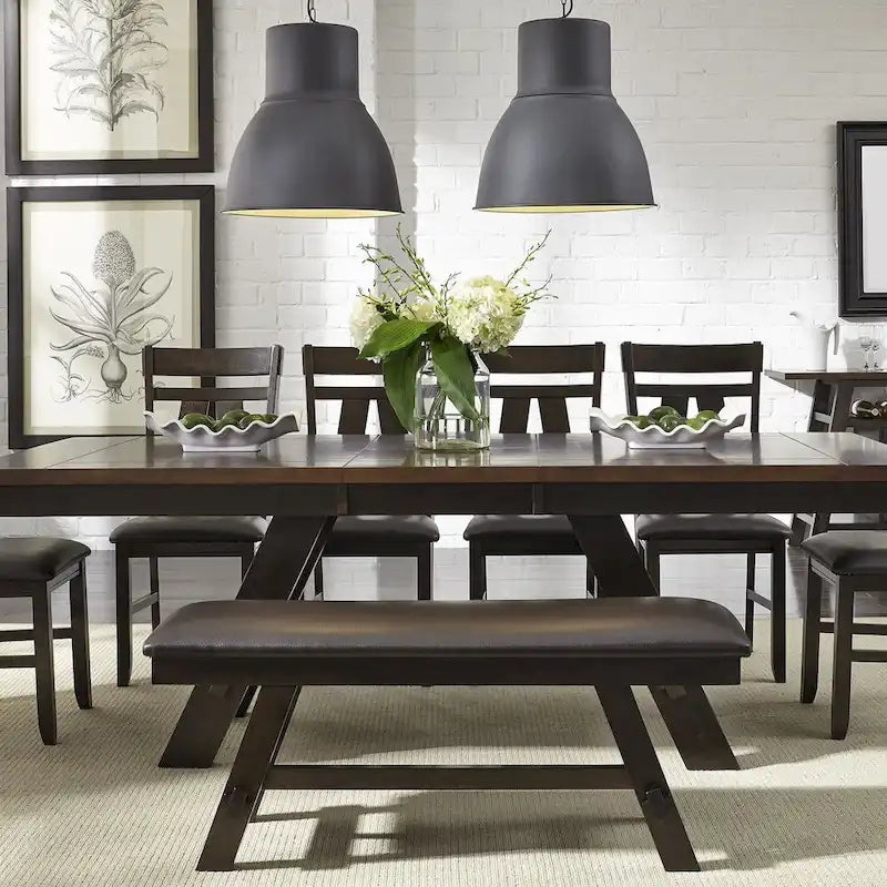 Banc Lawson en expresso foncé