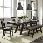 Banc Lawson en expresso foncé