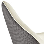 Chaises de salle à manger en similicuir, lot de 4 - 18.1L x 21.3P x 36.6H