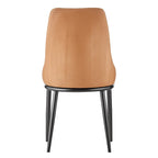 Chaises de salle à manger en similicuir, lot de 4 - 18.1L x 21.3P x 36.6H