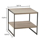 Table d'appoint industrielle ClosetMaid