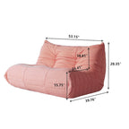 Canapé paresseux en tissu Teddy, canapé de salon, fauteuil poire