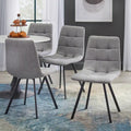Chaises de salle à manger rembourrées Simple Living Rho (lot de 4)