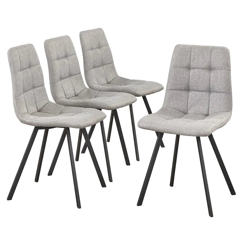 Chaises de salle à manger rembourrées Simple Living Rho (lot de 4)