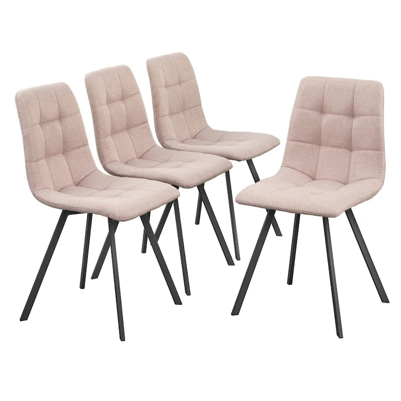 Chaises de salle à manger rembourrées Simple Living Rho (lot de 4)