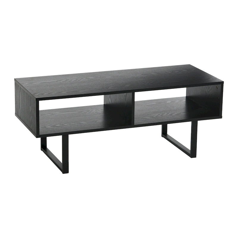 Meuble TV rectangulaire, table basse et rangement Household Essentials - 40,1 cm L x 100,1 cm l x 40,1 cm H