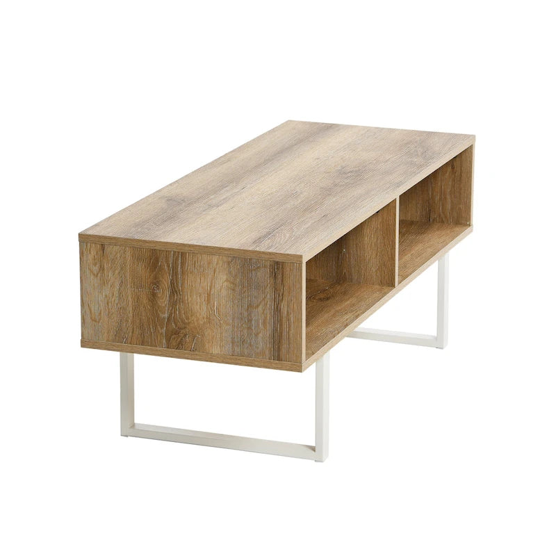 Meuble TV rectangulaire, table basse et rangement Household Essentials - 40,1 cm L x 100,1 cm l x 40,1 cm H