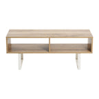 Meuble TV rectangulaire, table basse et rangement Household Essentials - 40,1 cm L x 100,1 cm l x 40,1 cm H