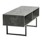 Meuble TV rectangulaire, table basse et rangement Household Essentials - 40,1 cm L x 100,1 cm l x 40,1 cm H