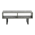 Meuble TV rectangulaire, table basse et rangement Household Essentials - 40,1 cm L x 100,1 cm l x 40,1 cm H