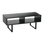 Meuble TV rectangulaire, table basse et rangement Household Essentials - 40,1 cm L x 100,1 cm l x 40,1 cm H