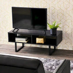 Meuble TV rectangulaire, table basse et rangement Household Essentials - 40,1 cm L x 100,1 cm l x 40,1 cm H
