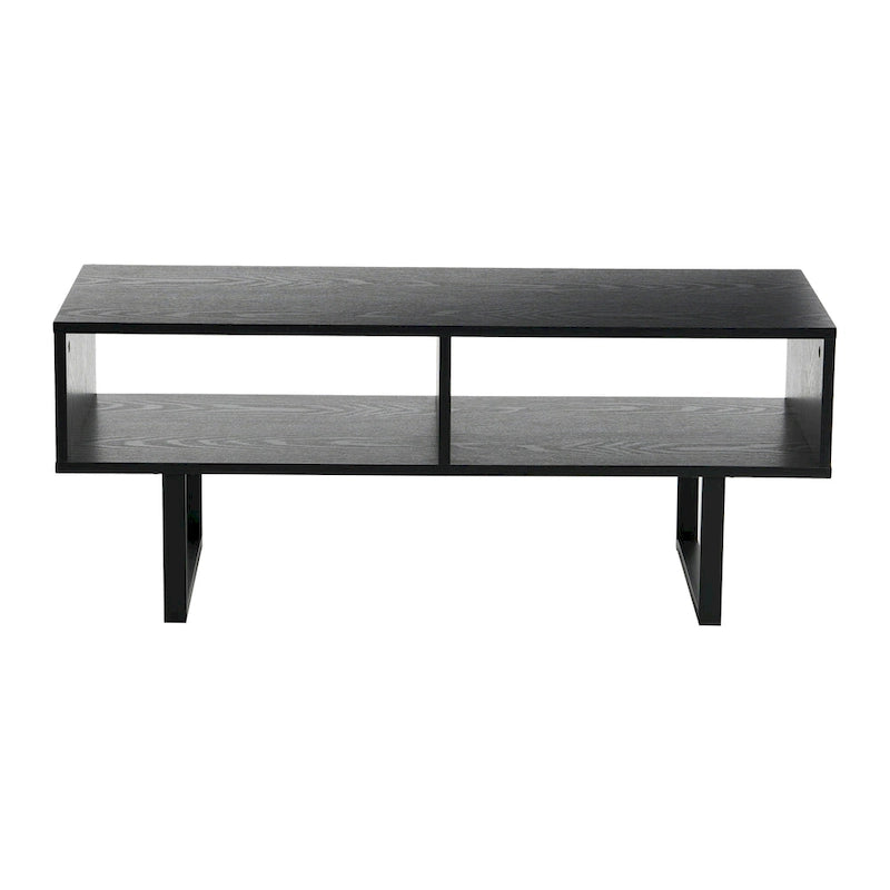 Meuble TV rectangulaire, table basse et rangement Household Essentials - 40,1 cm L x 100,1 cm l x 40,1 cm H