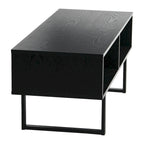 Meuble TV rectangulaire, table basse et rangement Household Essentials - 40,1 cm L x 100,1 cm l x 40,1 cm H