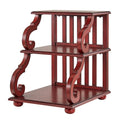 Table d'appoint à volutes Lorraine Wood par iNSPIRE Q Classic