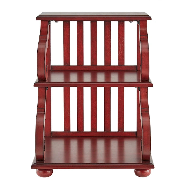 Table d'appoint à volutes Lorraine Wood par iNSPIRE Q Classic