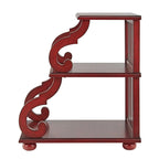 Table d'appoint à volutes Lorraine Wood par iNSPIRE Q Classic