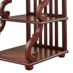 Table d'appoint à volutes Lorraine Wood par iNSPIRE Q Classic