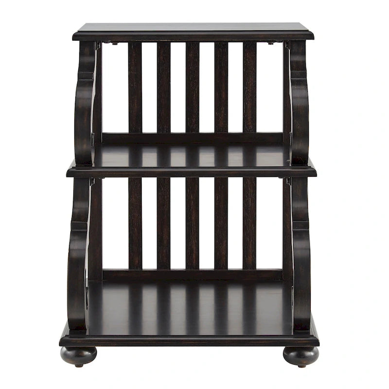 Table d'appoint à volutes Lorraine Wood par iNSPIRE Q Classic