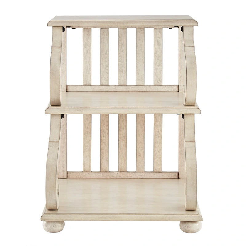 Table d'appoint à volutes Lorraine Wood par iNSPIRE Q Classic