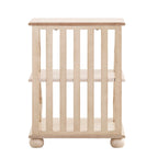 Table d'appoint à volutes Lorraine Wood par iNSPIRE Q Classic