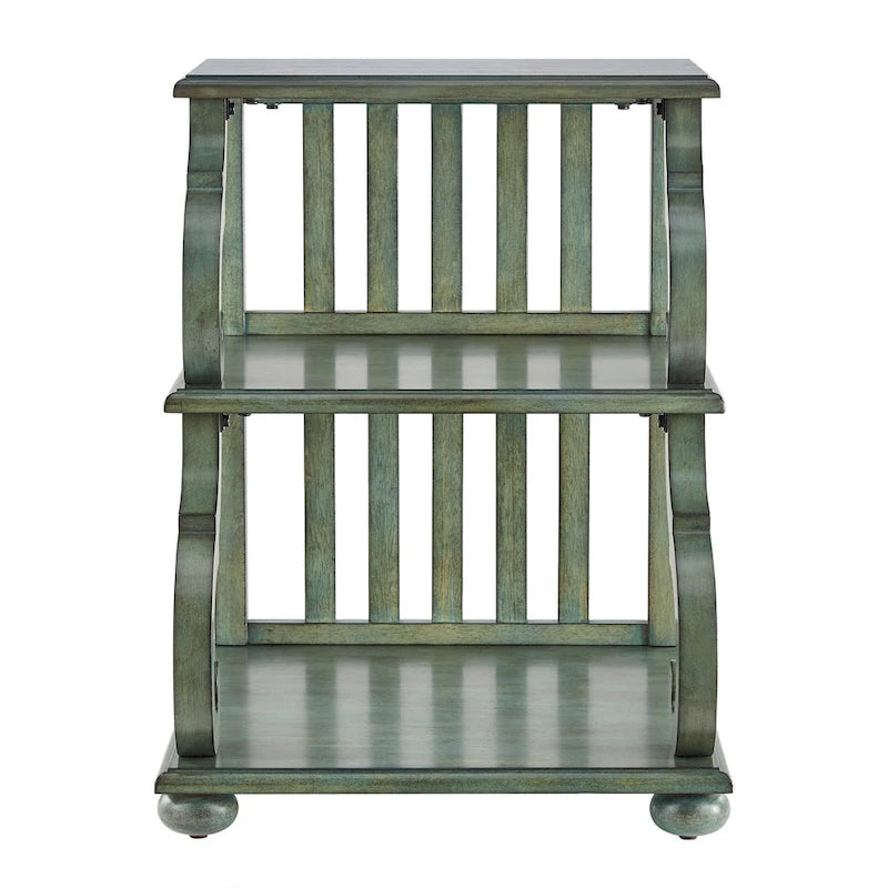 Table d'appoint à volutes Lorraine Wood par iNSPIRE Q Classic