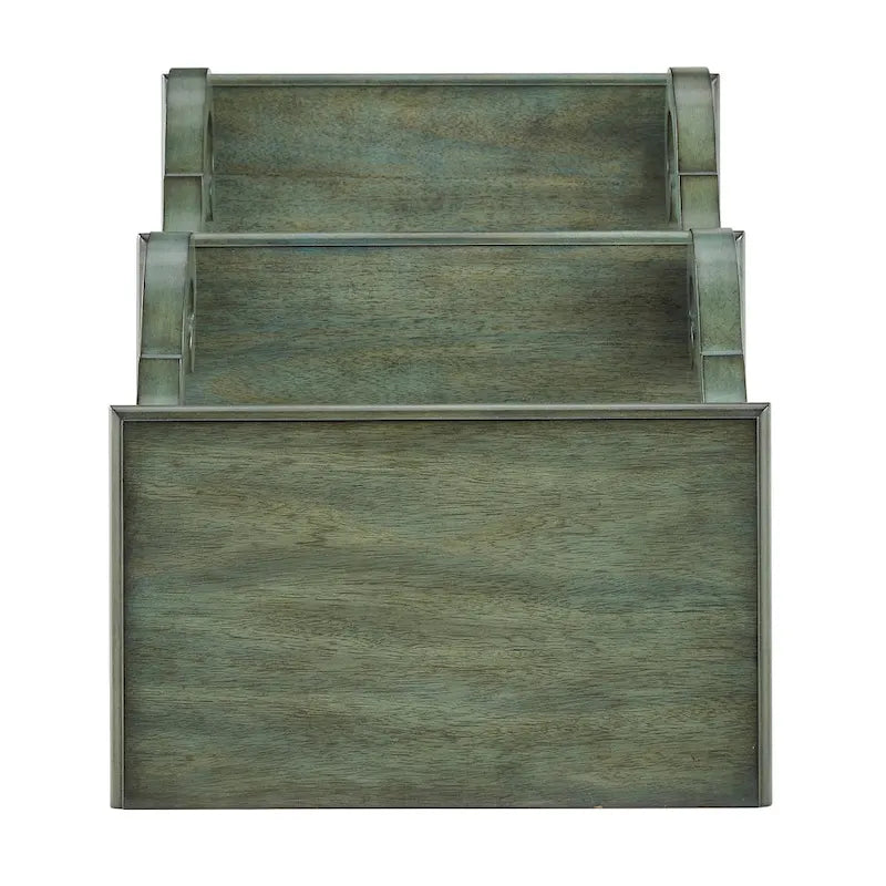 Table d'appoint à volutes Lorraine Wood par iNSPIRE Q Classic
