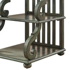 Table d'appoint à volutes Lorraine Wood par iNSPIRE Q Classic