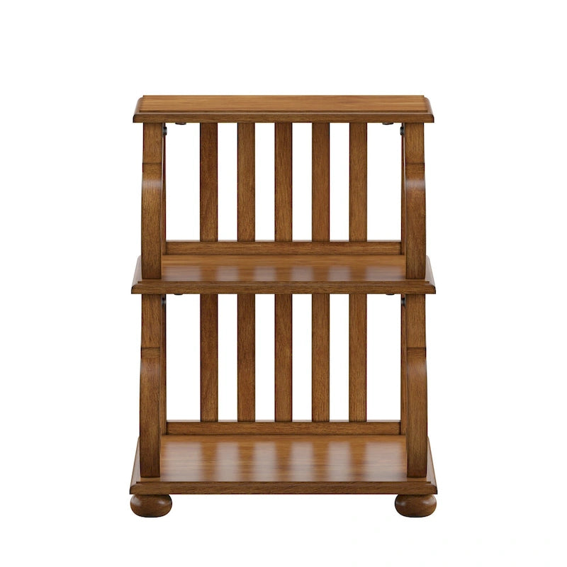 Table d'appoint à volutes Lorraine Wood par iNSPIRE Q Classic