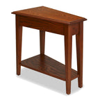 Table d'appoint inclinable Leick Home avec étagère