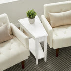 Table d'appoint inclinable Leick Home avec étagère