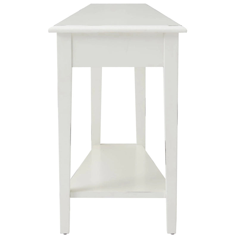 Table d'appoint inclinable Leick Home avec étagère