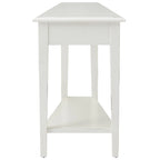 Table d'appoint inclinable Leick Home avec étagère