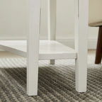 Table d'appoint inclinable Leick Home avec étagère