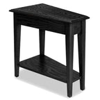Table d'appoint inclinable Leick Home avec étagère