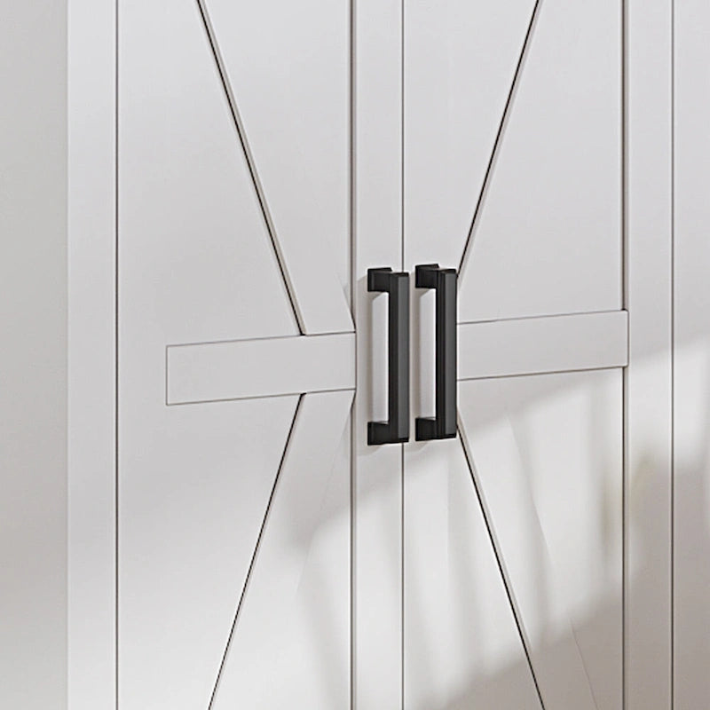 Meuble d'angle haut de 66 po avec éclairage DEL