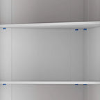 Meuble d'angle haut de 66 po avec éclairage DEL