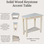 Table d'appoint Keystone en parawood massif