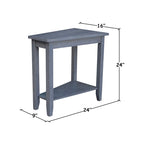 Table d'appoint Keystone en parawood massif