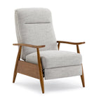 Fauteuil inclinable Taylor Wood Arm Push Back en tissu haute performance de Greyson Living