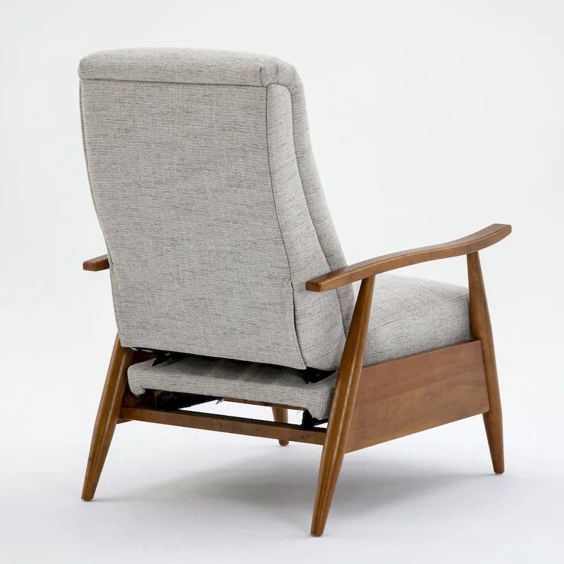 Fauteuil inclinable Taylor Wood Arm Push Back en tissu haute performance de Greyson Living