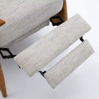 Fauteuil inclinable Taylor Wood Arm Push Back en tissu haute performance de Greyson Living