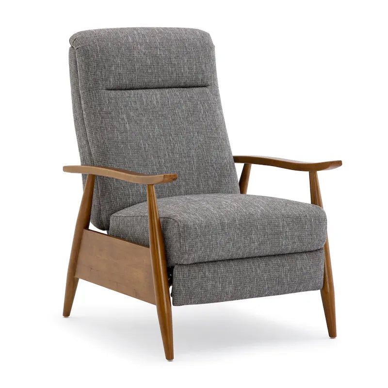 Fauteuil inclinable Taylor Wood Arm Push Back en tissu haute performance de Greyson Living