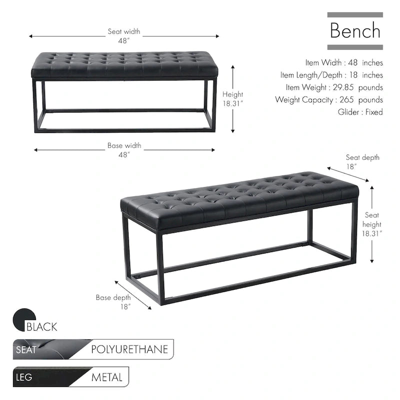 Banc d'appoint Marlena Porthos Home