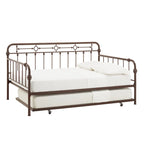 Lit de repos pleine grandeur en métal bronze Darren par iNSPIRE Q Classic