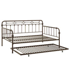 Lit de repos pleine grandeur en métal bronze Darren par iNSPIRE Q Classic