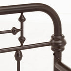 Lit de repos pleine grandeur en métal bronze Darren par iNSPIRE Q Classic