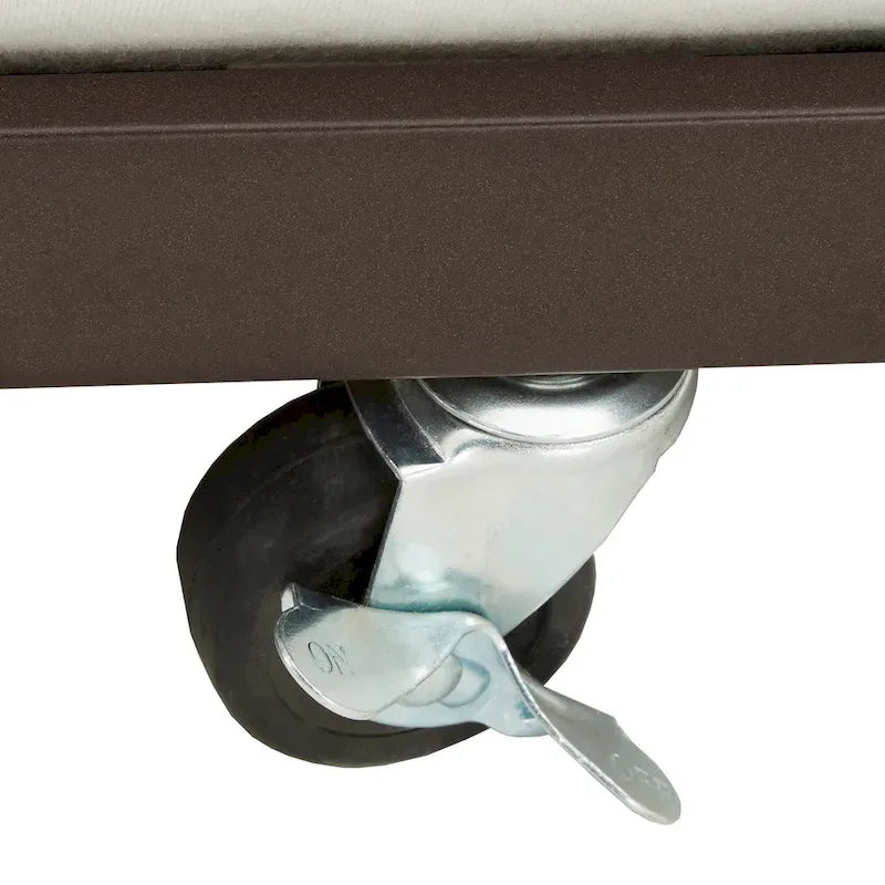 Lit de repos pleine grandeur en métal bronze Darren par iNSPIRE Q Classic